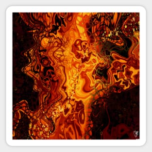 Fall Embers Sticker